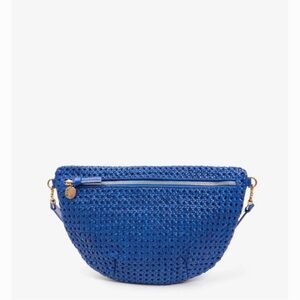 Clare V Grande Fanny Cobalt